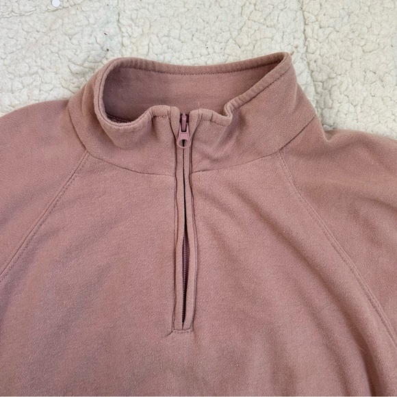 L.A. HEARTS - Women's Pink Quarter Zip Sweater - Picture 4 of 12